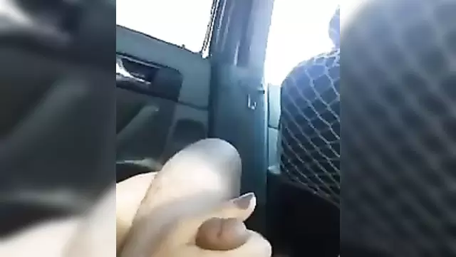 پسره تو ماشین از یه زن ازبکی جق می زنه.